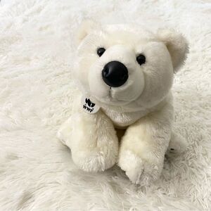 2004 Build-A-Bear Workshop WWF Polar Bear Talking Plush